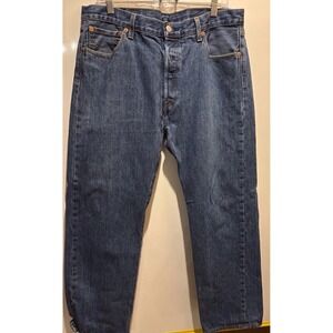 Levi's 501 Mens Size 36 Jeans Waist 36 Inseam 11 Length 28